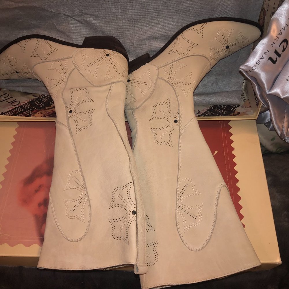 Siren Mark Nason Cowboy Boots Sz 7 - Picture 5 of 10